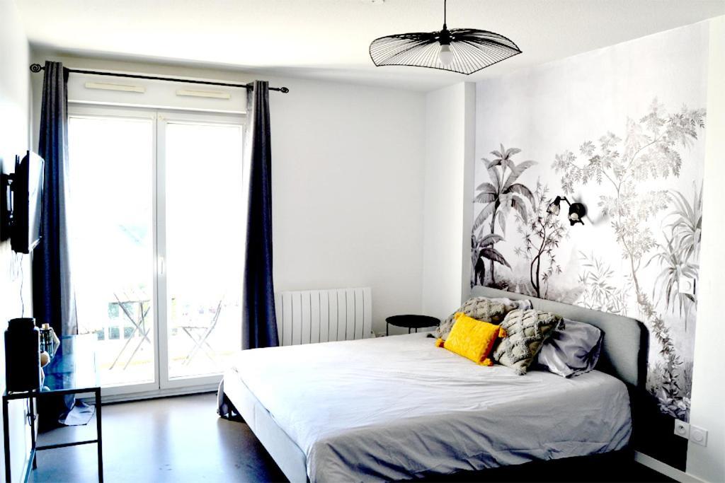 Studio Cosy Bordeaux - Parking Prive - Netflix - Tram A Cenon Exterior foto